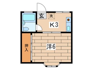 メゾンプロパティの物件間取画像